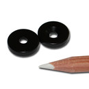 Neodymium magnets Ø14xØ3,5x3 with counterbore South black Epoxy - pull force 3 kg -