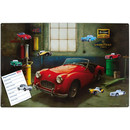 Magnetic pinboard Triumph Sports Car 60x40 cm incl. 8 magnets