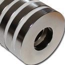 Neodymium ring magnets Ø70xØ30x10 NdFeB N42 - pull force 65 kg -