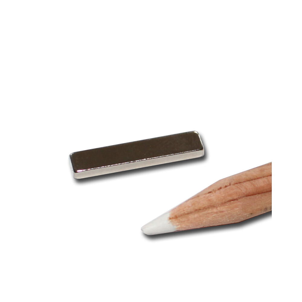 Neodymium Magnets 20x4x2 NdFeB N50 - pull force 1,4 kg