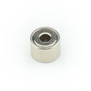 Neodymium flat pot magnets Ø 10 x 7 mm, with...