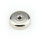 Neodymium flat pot magnets Ø 25 x 7 mm, with internal thread - 18 kg / 180 N