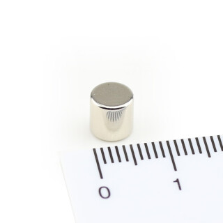 Neodym Magnete Ø6x6 mm NdFeB N40