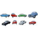 Pinboard Magnets "German Oldtimers" Set with 8...