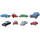 Pinboard Magnets "German Oldtimers" Set with 8 pcs.