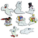 Pinboard Magnets "Ghosts" Set with 8 pcs.