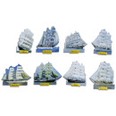 Pinboard Magnets "Tall Ships" Set with 8 pcs.