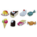 Pinnwandmagnete "Süßigkeiten" 8er...