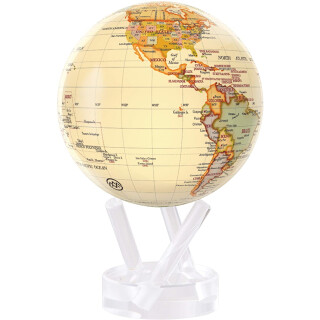 MOVA Globe Magic Floater Antique Map - silently rotating...