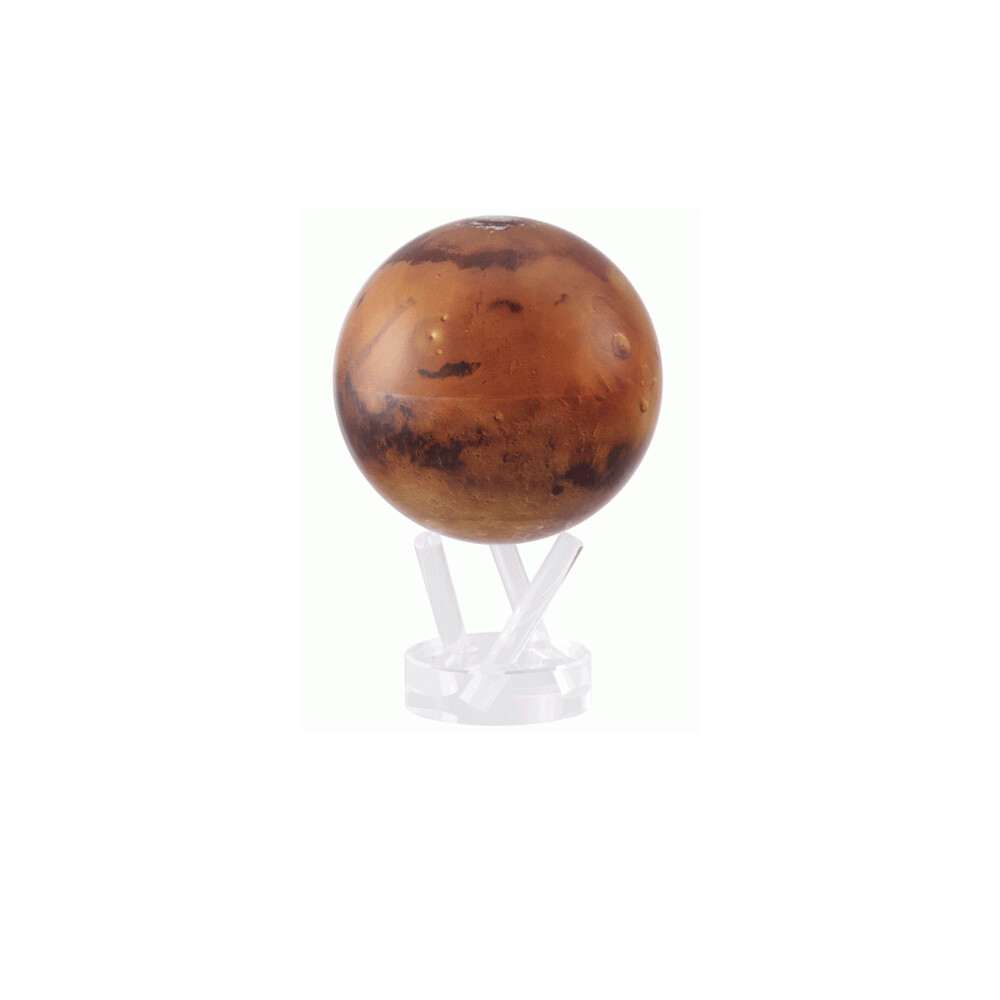 MOVA Globe Magic Floater Planet Mars silently rotating Globe