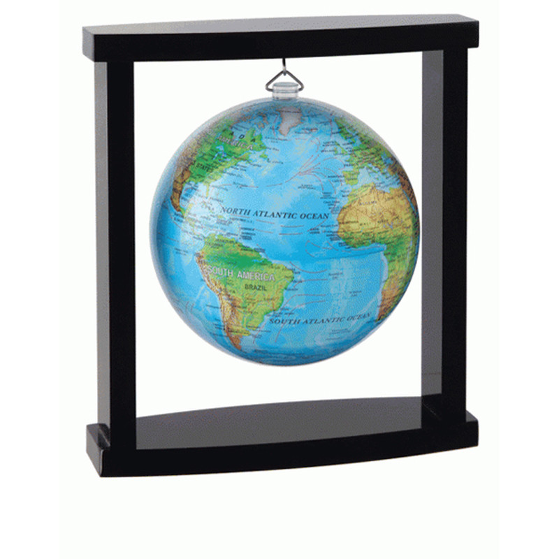 MOVA Globe Hängeglobus Reliefkartenbild - geräuschlos selbstrotierender Globus