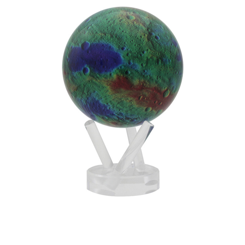 MOVA Globe Magic Floater Asteroid Vesta silently rotating Globe
