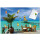 Magnetic pinboard Cocktail Carribean 60x40 cm incl. 8 magnets