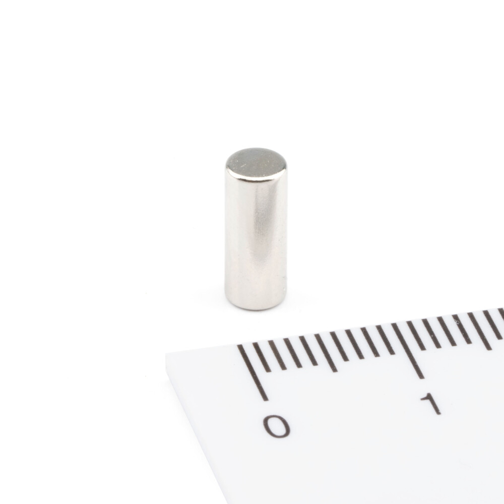 Neodymium Magnets 4x10 NdFeB N35 - pull force 800 g