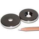 Neodymium magnets Ø40xØ8,5x6 with counterbore North NdFeB N40 - pull force 28 kg -