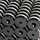 Neodymium magnets Ø18xØ3,5x5 with counterbore South black Epoxy - pull force 8 kg -