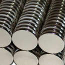 Neodymium Magnets 25x3 NdFeB N45 - pull force 11 kg