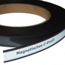 Magnetische C-Profile 20 mm x lfm. / Etikettenhalter Set