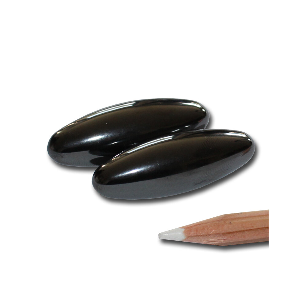 2 Rattle Snake Eggs 45 x 16 mm