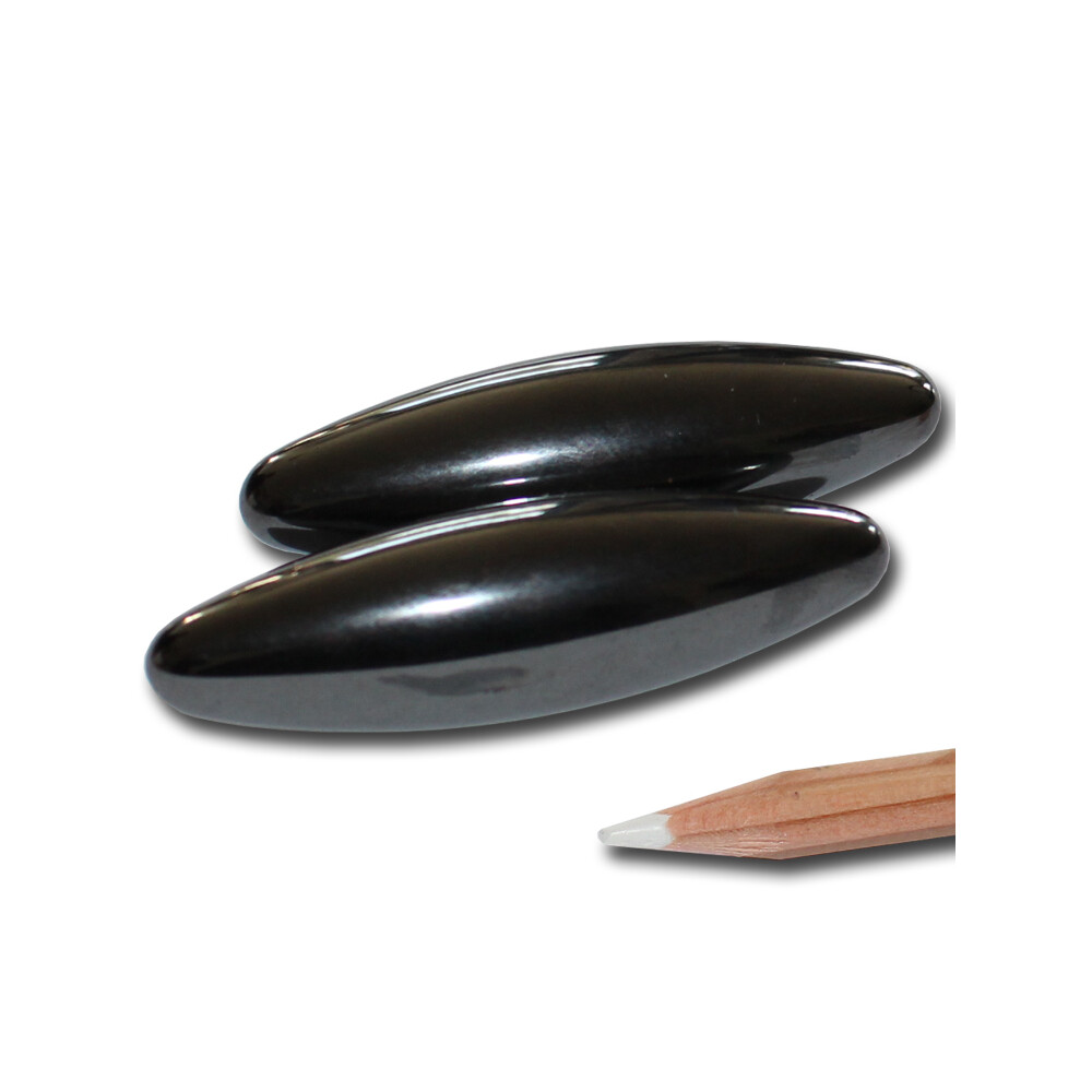 2 Rattle Snake Eggs 60 x 18 mm