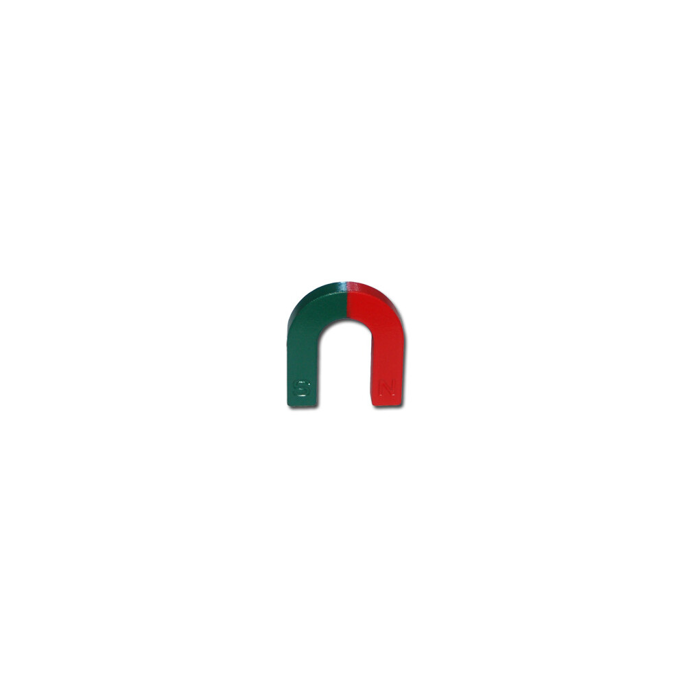 U-Shape magnet Ferrite red / green - 48 x 42 x 8 mm