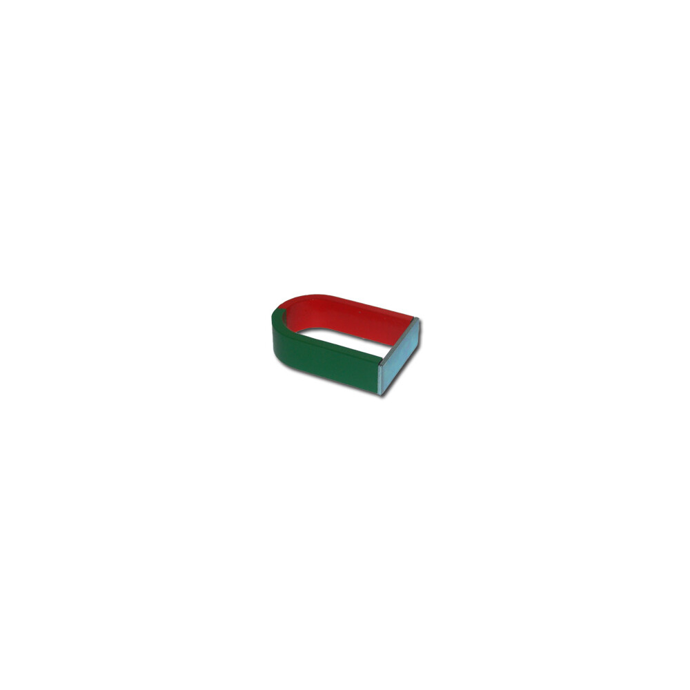 U-Shape magnet AlNiCo red / green - 80 x 53 x 21 mm