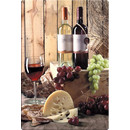 Magnetic pinboard Local wines 60x40 cm incl. 8 magnets