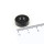 Neodymium magnets Ø15xØ3,5x5 with counterbore North black Epoxy - pull force 6 kg -