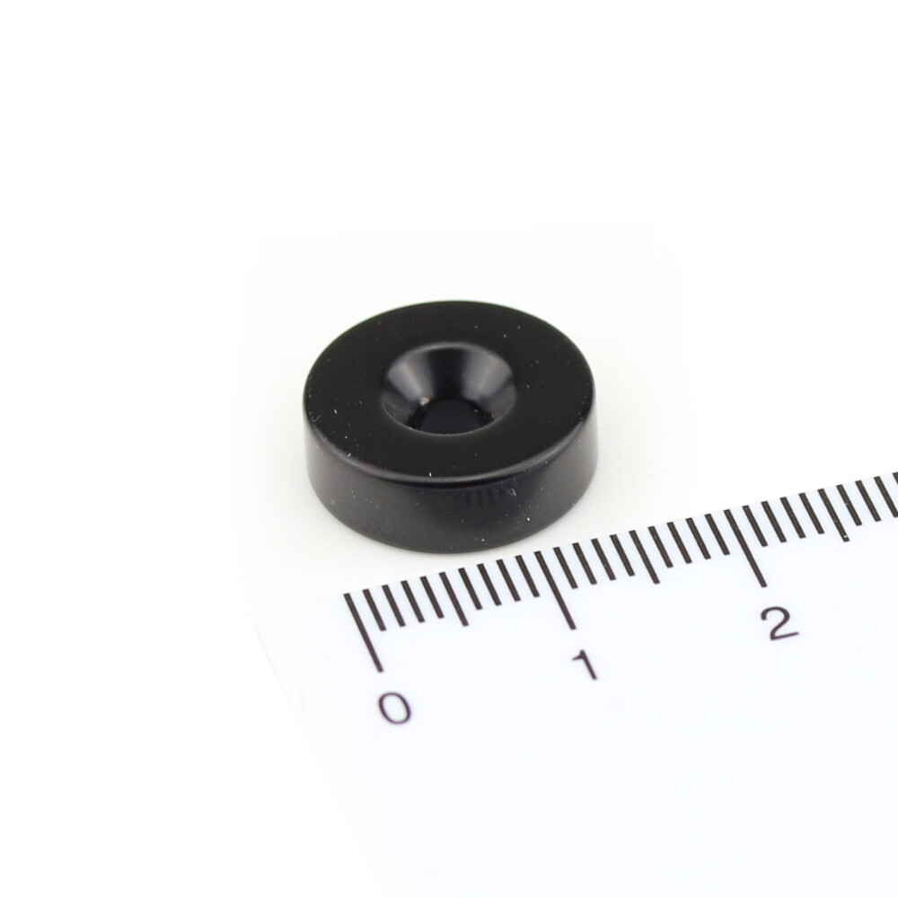 Neodym Magnete 15x3,5x5 mm NdFeB N40 SD Senkung EPOXY