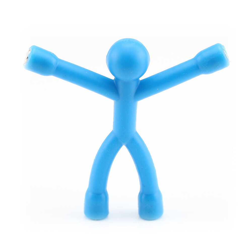 Flexman flexible Man with 4x Neodymium different colours! Blue