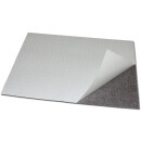 Ferrofolie Eisenfolie Selbstklebend Weiß glänzend / abwischbar 200x200x1,0 mm