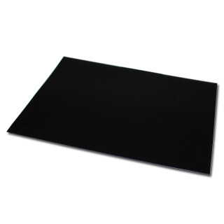 Magnetic foil Anisotropic DIN A4 210x297x0,9 mm writeable Black mat