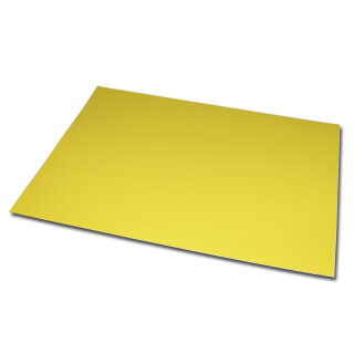 Magnetic foil Anisotropic DIN A4 210x297x0,9 mm writeable Yellow mat