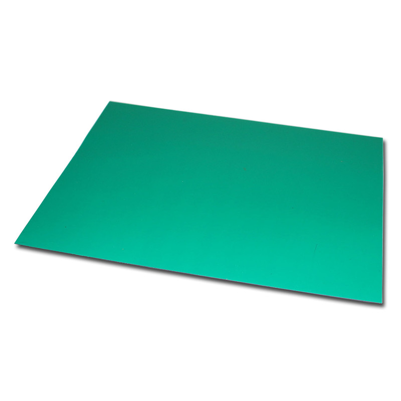 Magnetic foil Anisotropic DIN A4 210x297x0,9 mm writeable Green mat