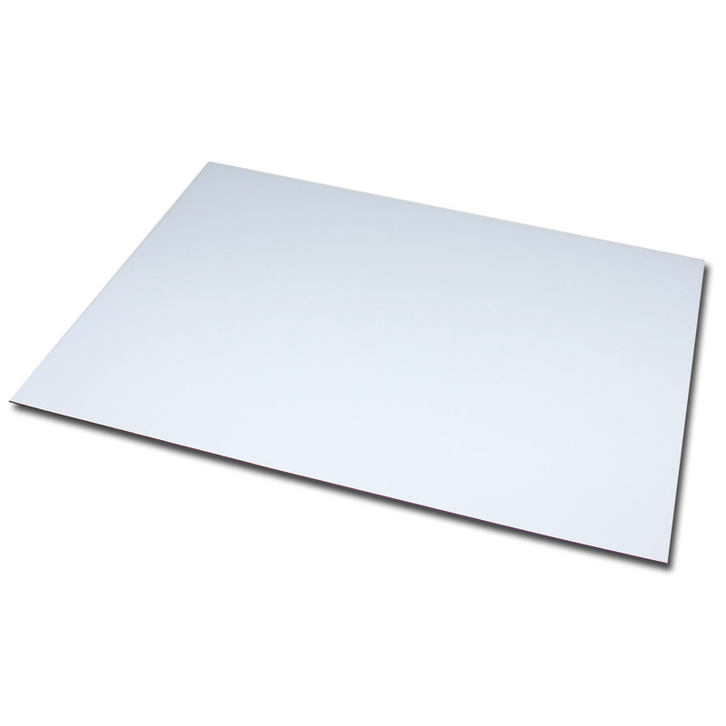 Magnetic foil Anisotropic DIN A3 297x420x0,9 mm writeable White mat