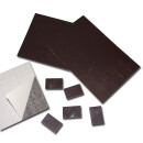 Magnetplttchen Magnetpunkte selbstklebend 30x20x0,9 mm