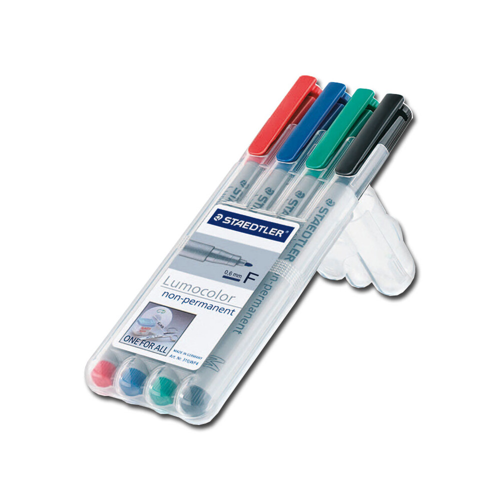 Set 4 Lumocolor non-permanent pen 316 WP4