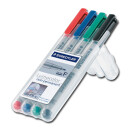 Set 4 Lumocolor® non-permanent pen 316 WP4