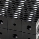 Neodymium magnets 20x20x3 with counterbore Black South...