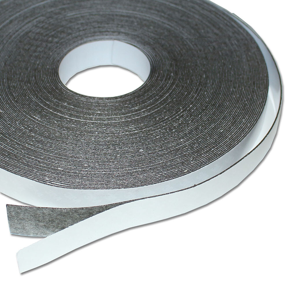 Ferroband Selbstklebend Wei matt 20mm x 1,0mm x lfm. Eisenfolie beschreibbar