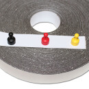 Ferro rubber steel tape self-adhesive White mat 25mm x...