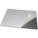 Ferrofolie Selbstklebend Weiß matt 297x210x0,6 mm DIN A4 Eisenfolie beschreibbar