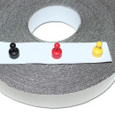 Ferro rubber steel tape self-adhesive White mat 30mm x...