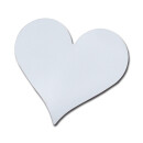 Magnetic sticker heart magnets writeable 75 mm x 70 mm,...