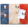 Motiv Magnetpinnwand Flagge Frankreich "Amour pour la France" 40x30 cm inkl. 4 Magnete