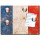 Magnetic pinboard Flag "Amour pour la France" 40x30 cm incl. 4 magnets