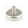 Neodymium flat pot magnets Ø 25 x 7 mm, with threaded neck - 20 kg / 200 N