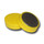 Pinnwand Magnete Ø25x7 mm Hartferrit - Gelb