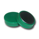 Pinboard Magnets Ø25x7 mm Hard ferrite - Green