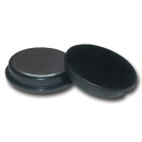 Pinboard Magnets Ø40x8 mm Hard ferrite - Black